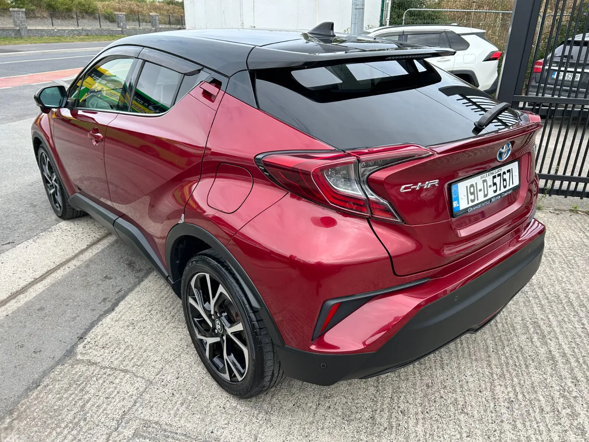 Toyota C-HR Hatchback, Petrol Hybrid, 2019, Red