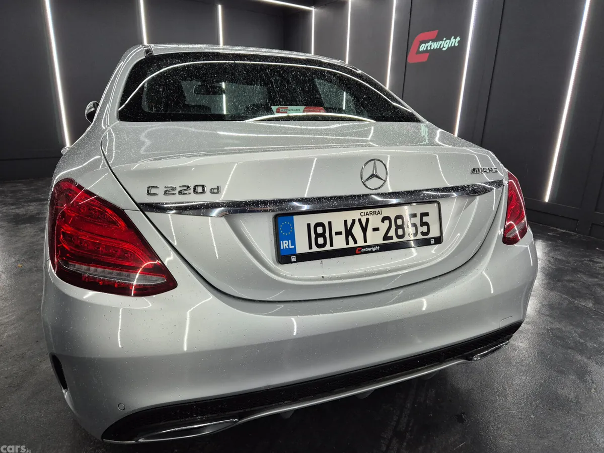 Mercedes-Benz C-Class Saloon, Diesel, 2018, Silver