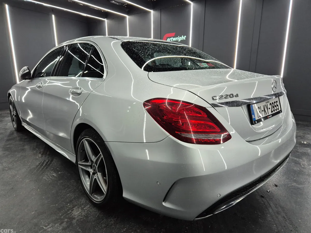 Mercedes-Benz C-Class Saloon, Diesel, 2018, Silver