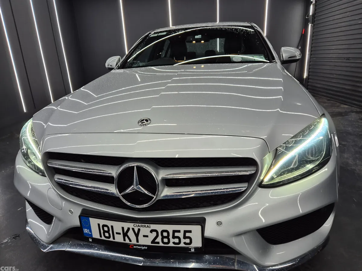 Mercedes-Benz C-Class Saloon, Diesel, 2018, Silver