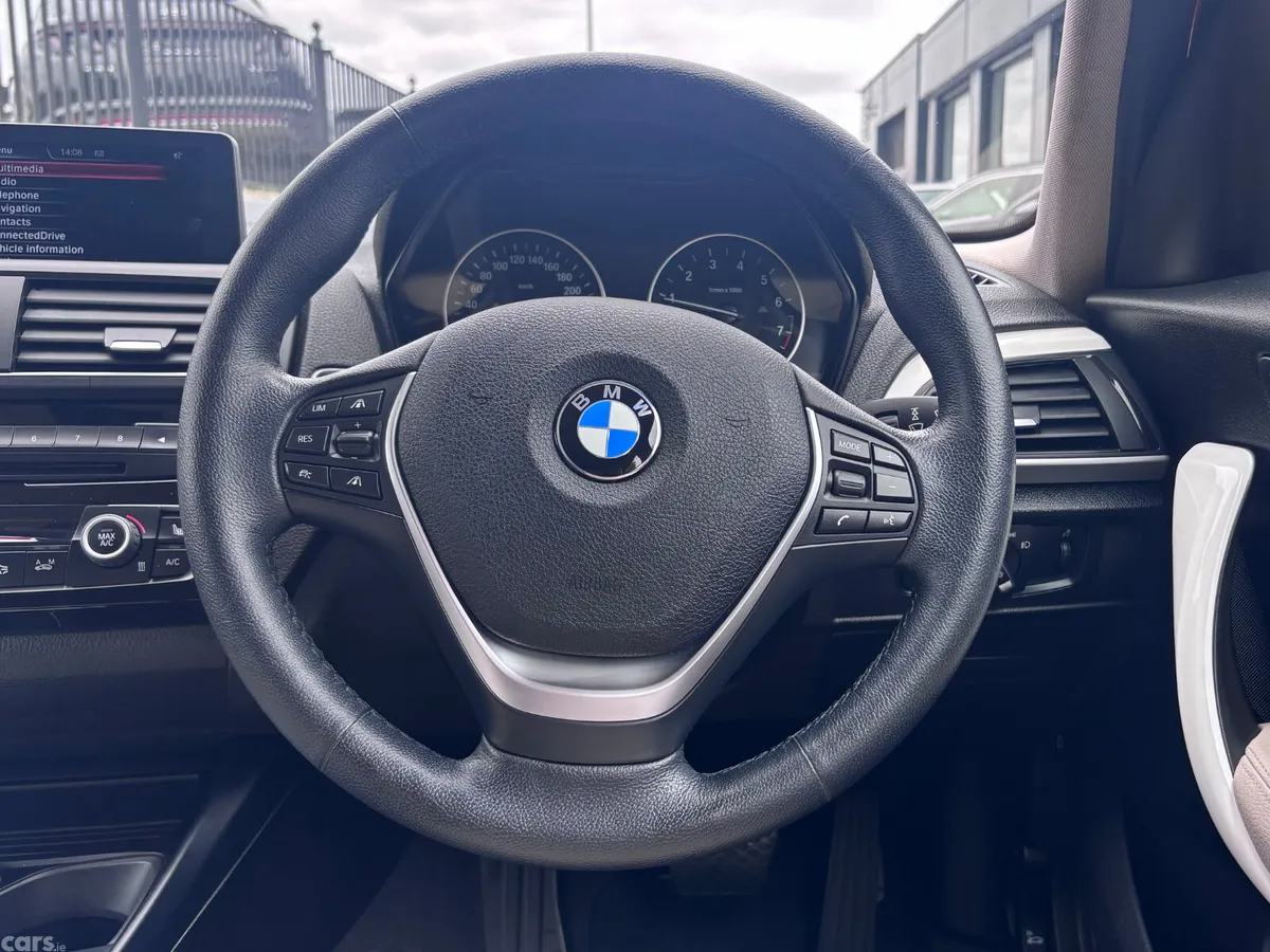 BMW 1-Series Hatchback, Petrol, 2015, Red