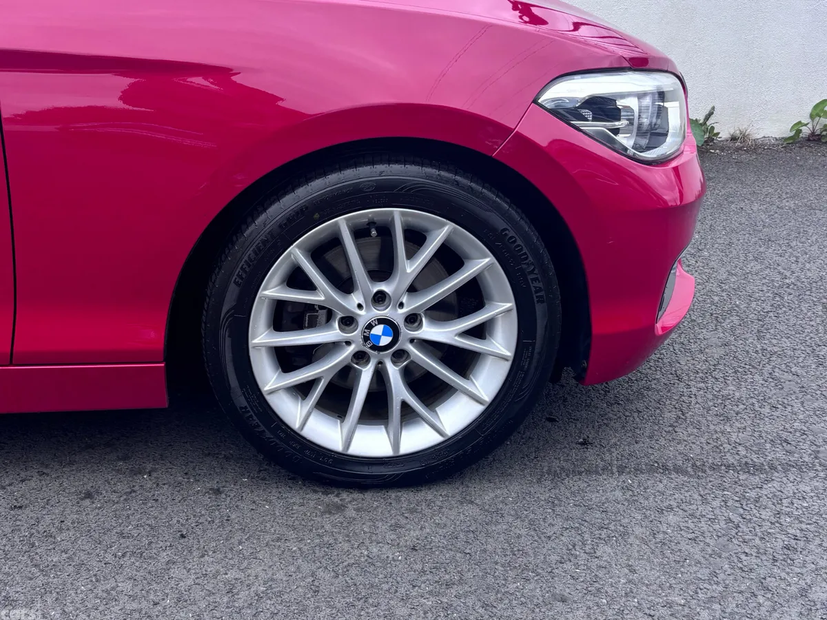 BMW 1-Series Hatchback, Petrol, 2015, Red
