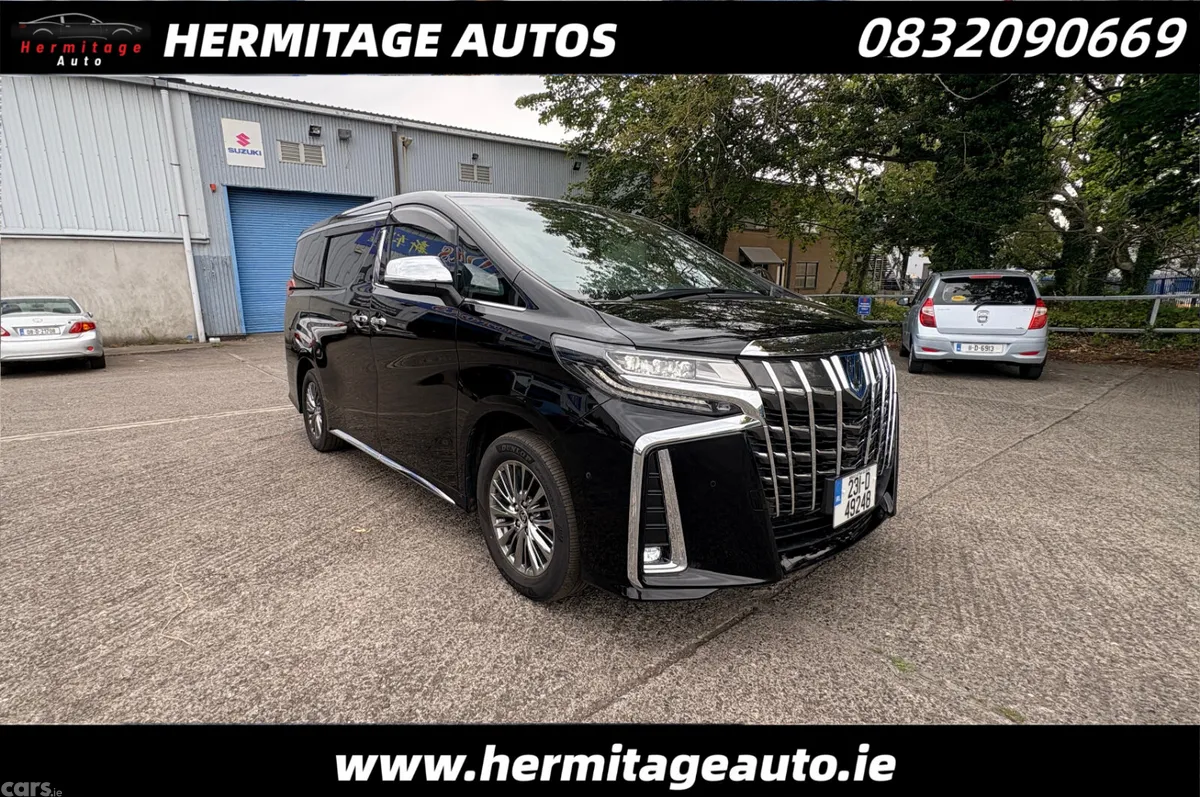 Toyota Alphard MPV, Petrol Hybrid, 2023, Black