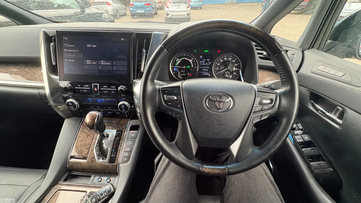 Toyota Alphard MPV, Petrol Hybrid, 2023, Black