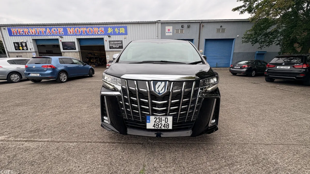 Toyota Alphard MPV, Petrol Hybrid, 2023, Black