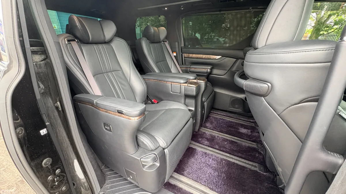 Toyota Alphard MPV, Petrol Hybrid, 2023, Black