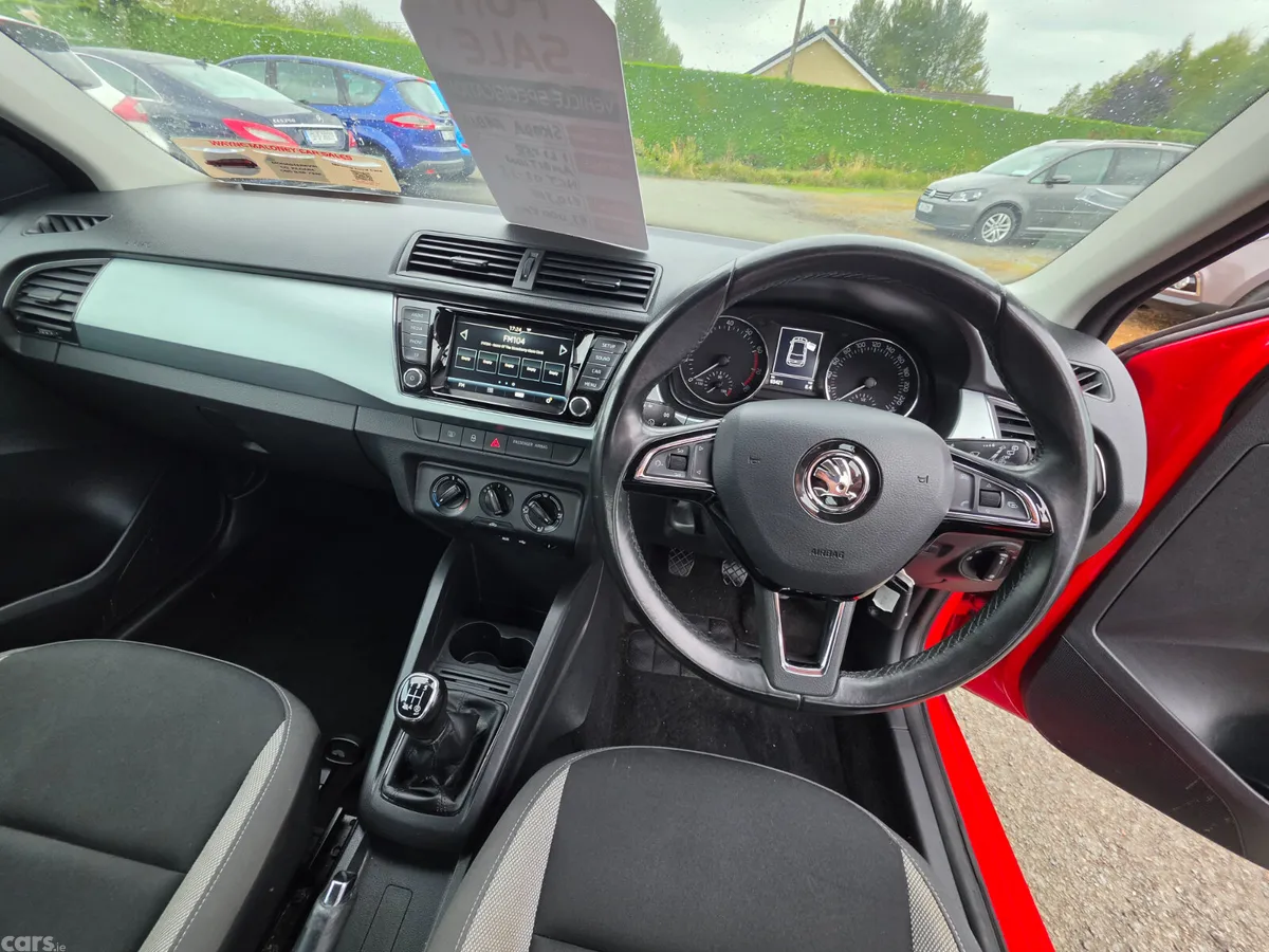 Skoda Fabia Hatchback, Petrol, 2018, Red