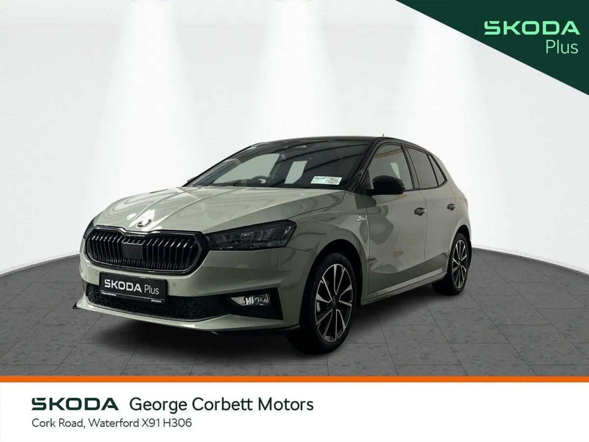 Skoda Fabia Hatchback, Petrol, 2026, Green