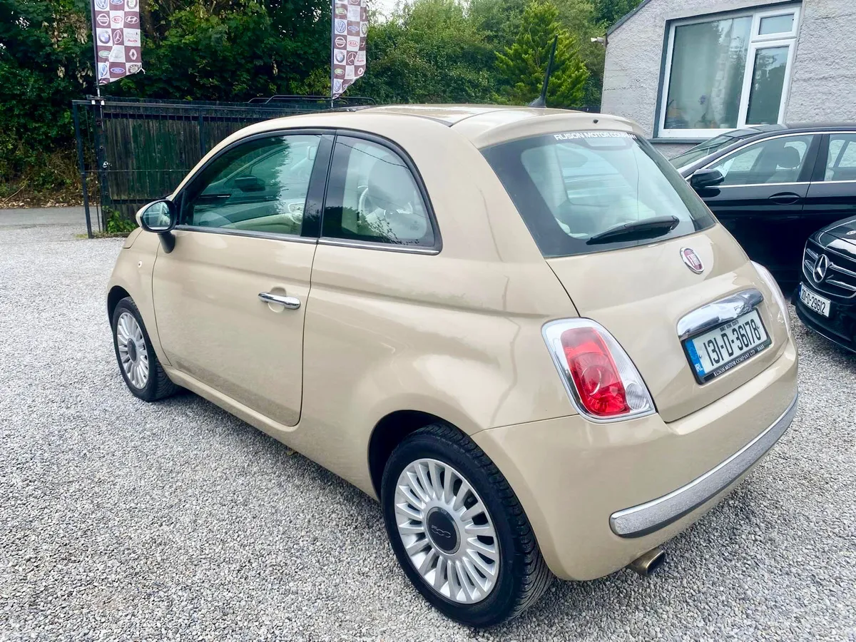 Fiat 500 Hatchback, Petrol, 2013, Beige