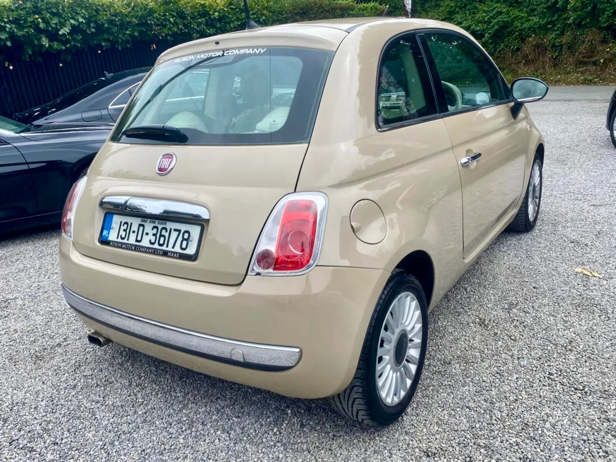 Fiat 500 Hatchback, Petrol, 2013, Beige