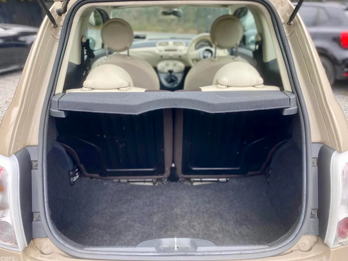 Fiat 500 Hatchback, Petrol, 2013, Beige