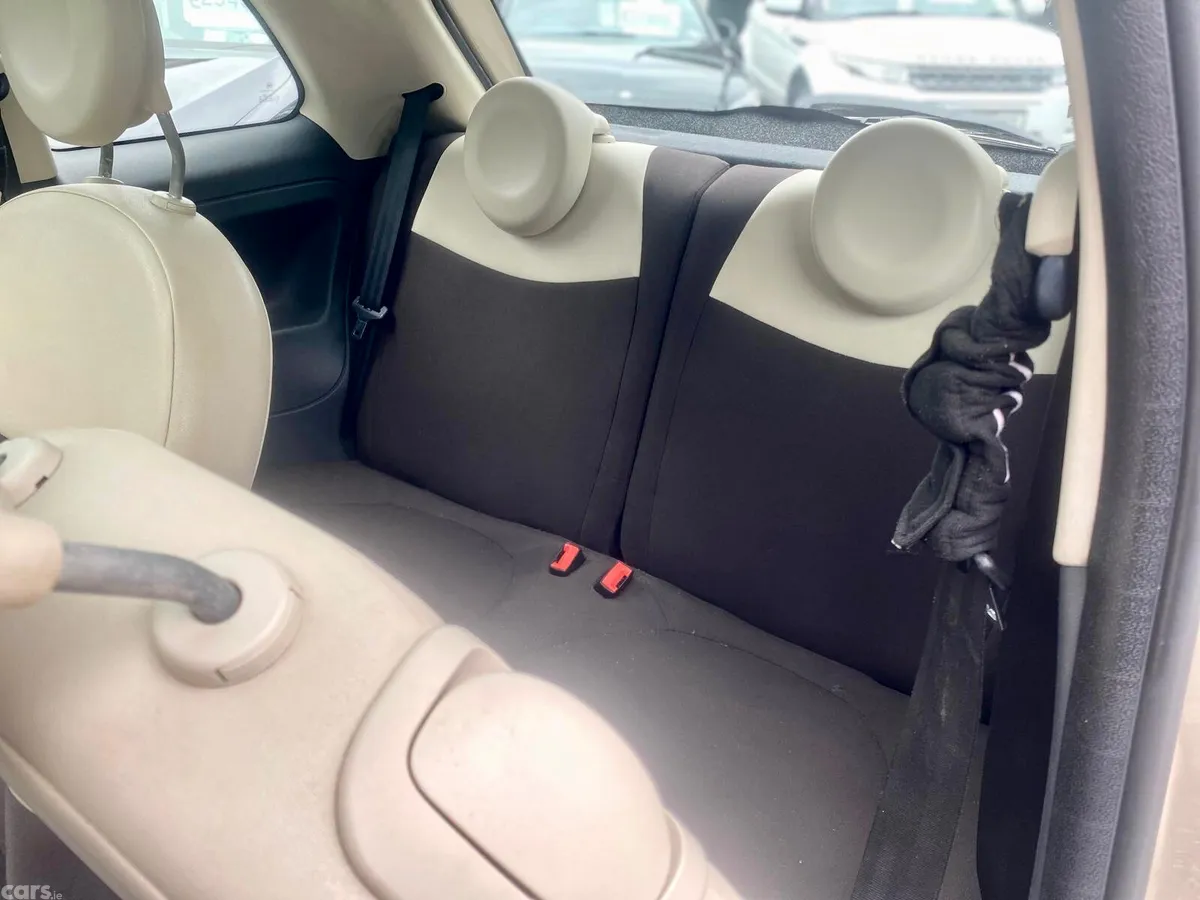 Fiat 500 Hatchback, Petrol, 2013, Beige