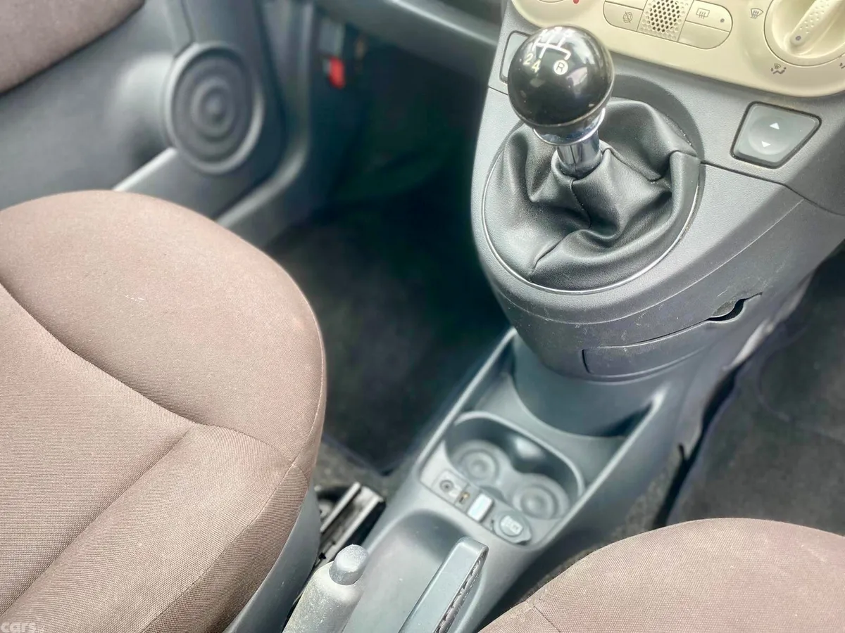 Fiat 500 Hatchback, Petrol, 2013, Beige