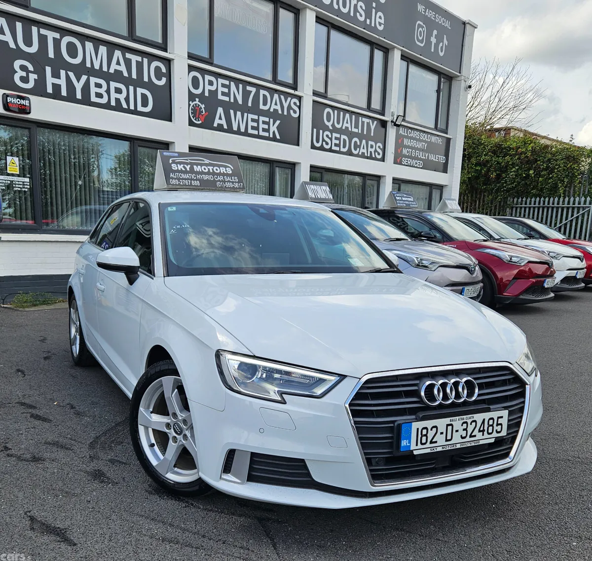 Audi A3 Hatchback, Petrol, 2018, White