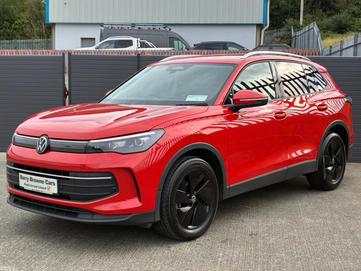 Volkswagen Tiguan SUV, Diesel, 2024, Red