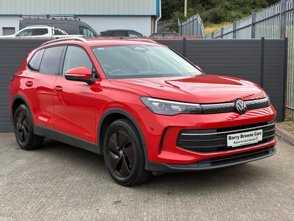 Volkswagen Tiguan SUV, Diesel, 2024, Red