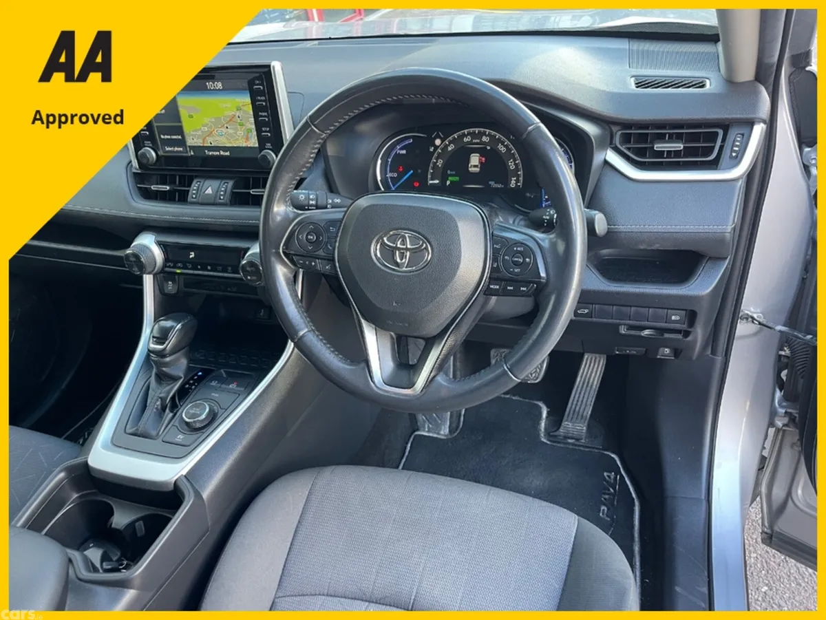 Toyota RAV4 Estate, Petrol Hybrid, 2020, Silver