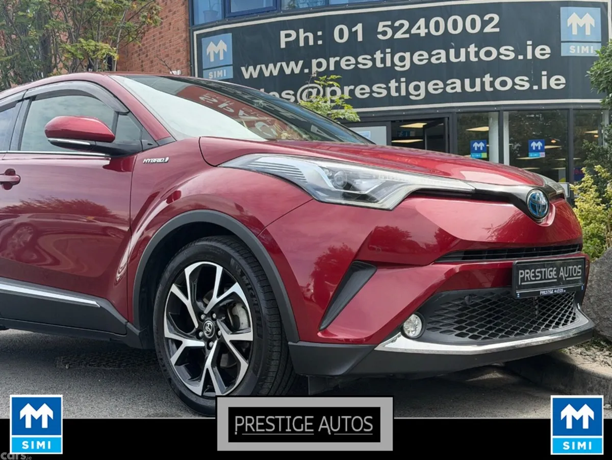 Toyota C-HR Hatchback, Petrol Hybrid, 2017, Red