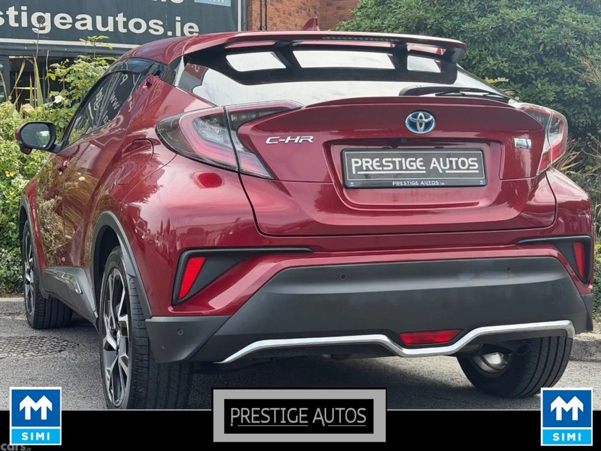 Toyota C-HR Hatchback, Petrol Hybrid, 2017, Red