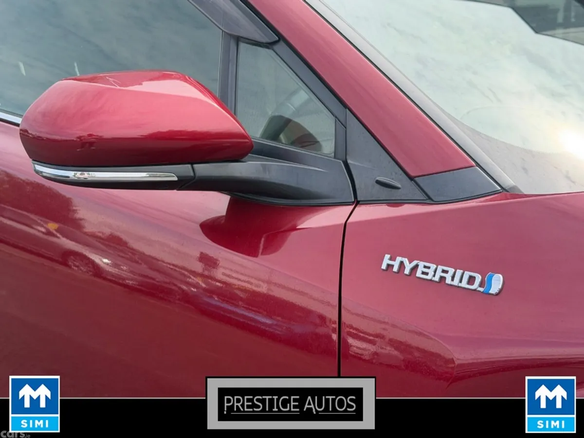 Toyota C-HR Hatchback, Petrol Hybrid, 2017, Red