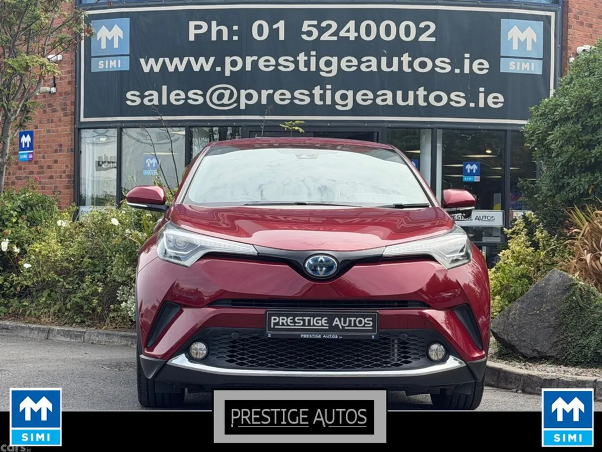 Toyota C-HR Hatchback, Petrol Hybrid, 2017, Red
