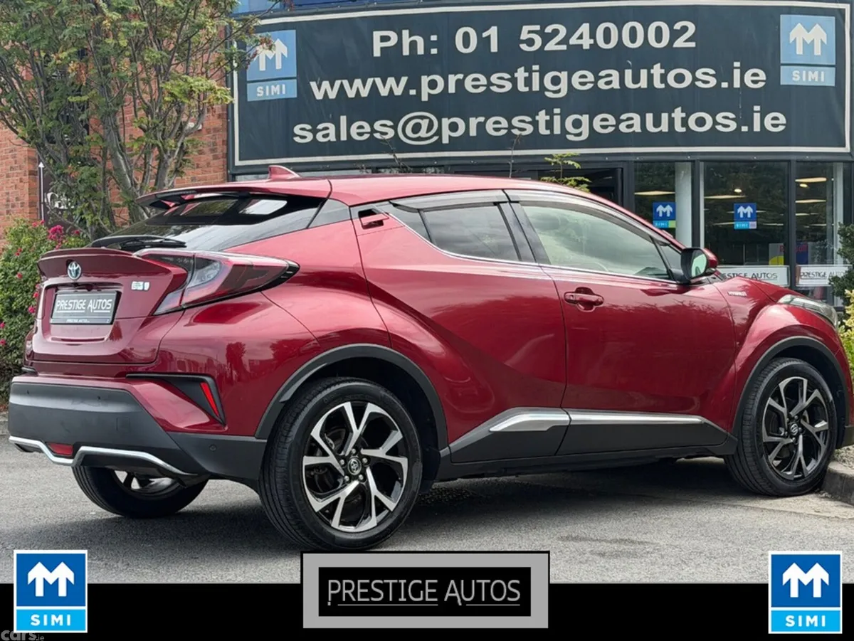 Toyota C-HR Hatchback, Petrol Hybrid, 2017, Red