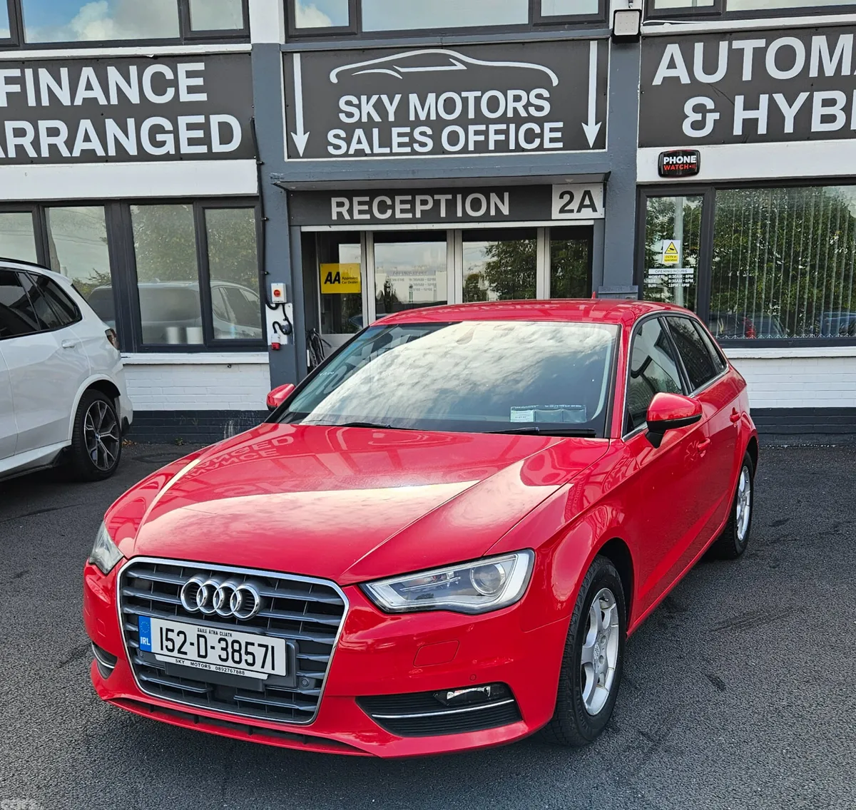 Audi A3 Hatchback, Petrol, 2015, Red