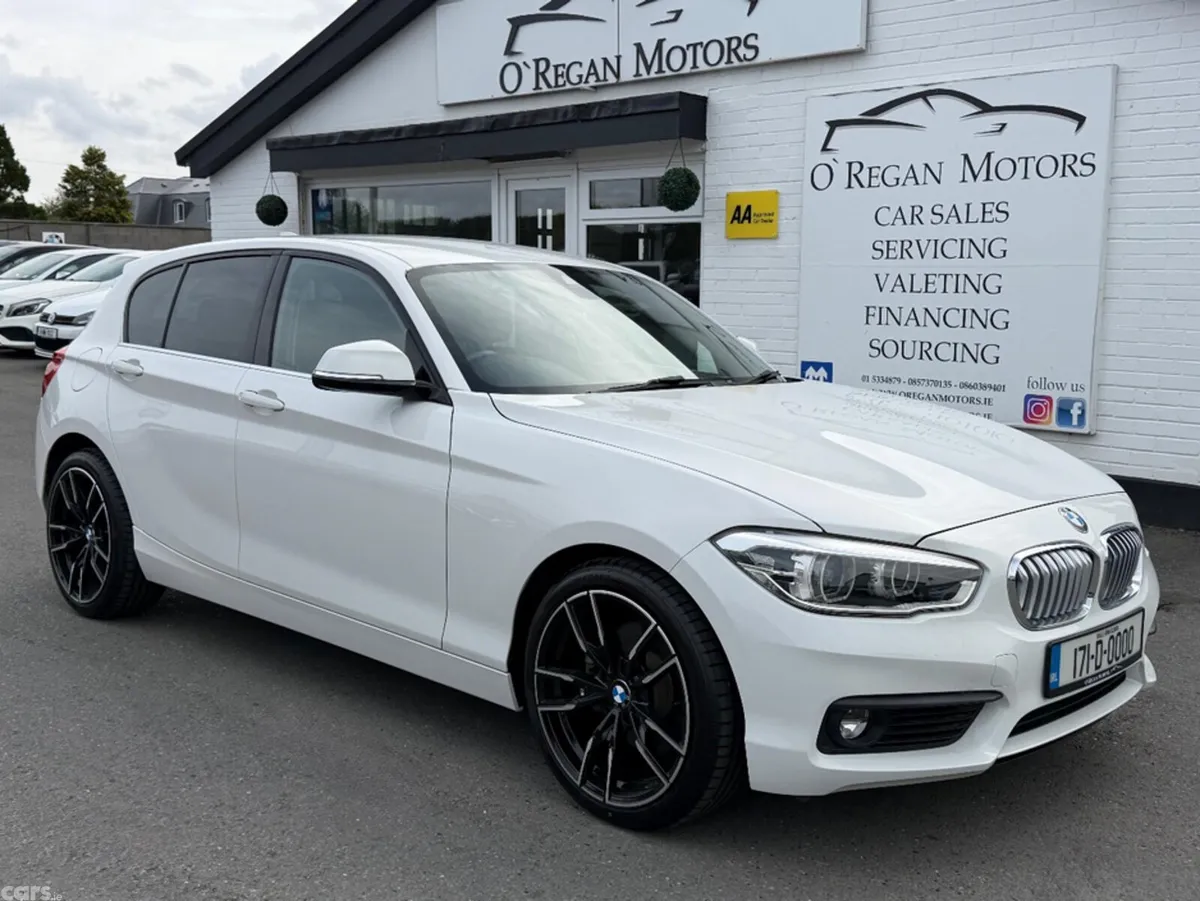 BMW 1-Series Hatchback, Petrol, 2017, White