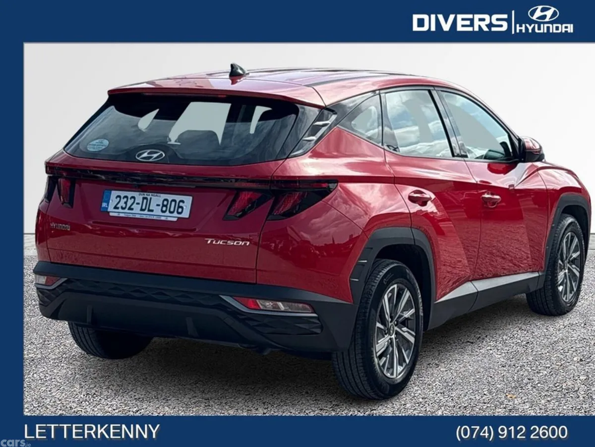 Hyundai Tucson MPV, Diesel, 2023, Red