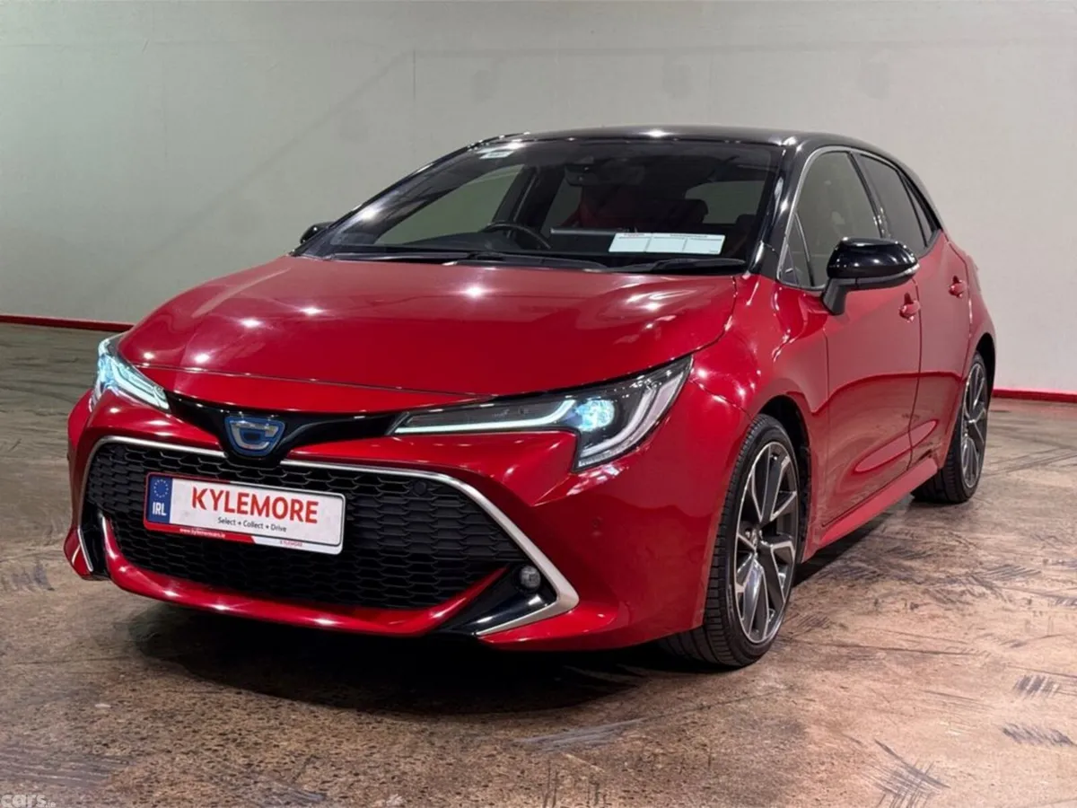 Toyota Corolla Hatchback, Petrol Hybrid, 2021, Red