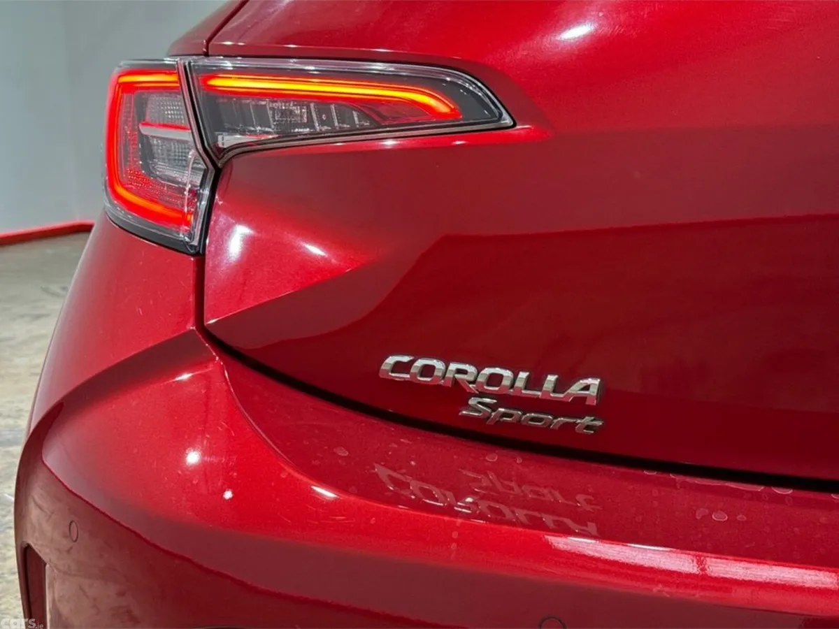 Toyota Corolla Hatchback, Petrol Hybrid, 2021, Red