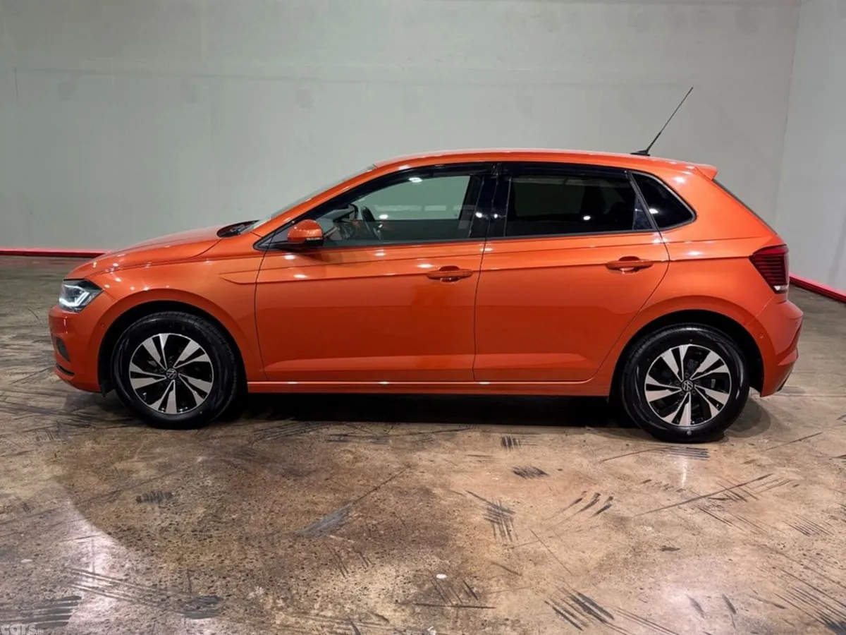 Volkswagen Polo Hatchback, Petrol, 2021, Orange