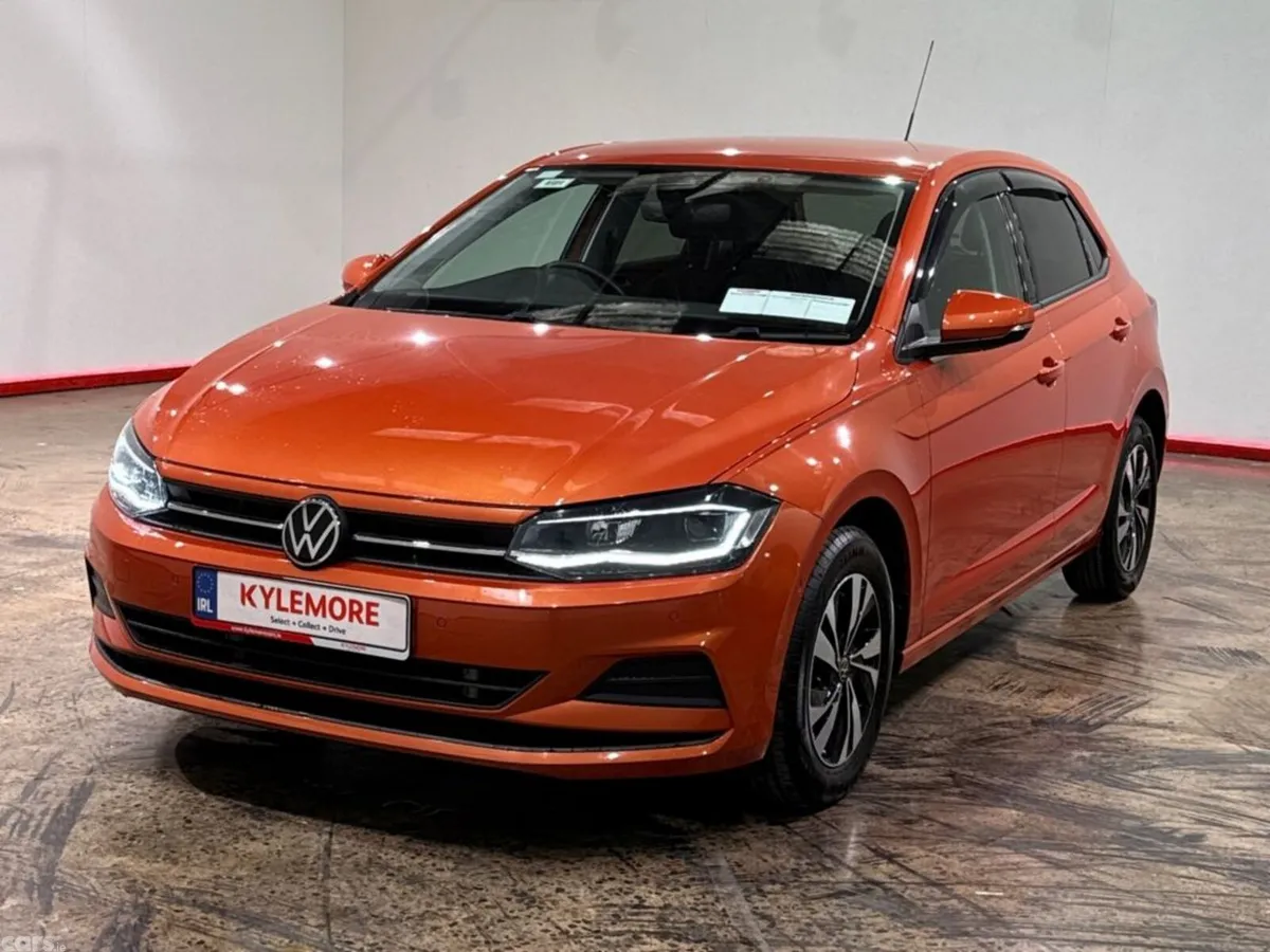 Volkswagen Polo Hatchback, Petrol, 2021, Orange