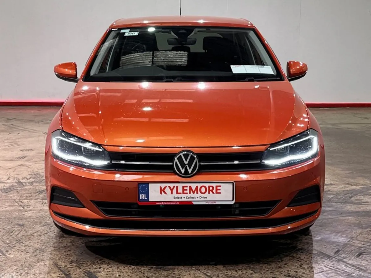 Volkswagen Polo Hatchback, Petrol, 2021, Orange