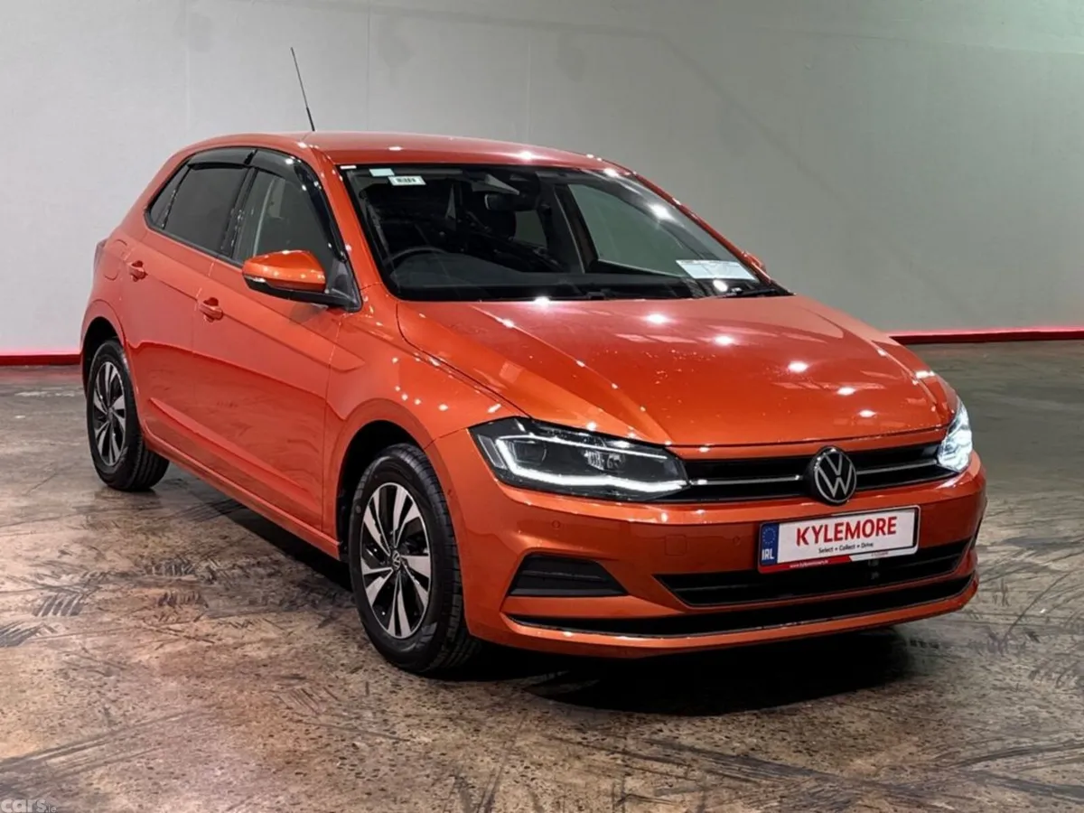 Volkswagen Polo Hatchback, Petrol, 2021, Orange