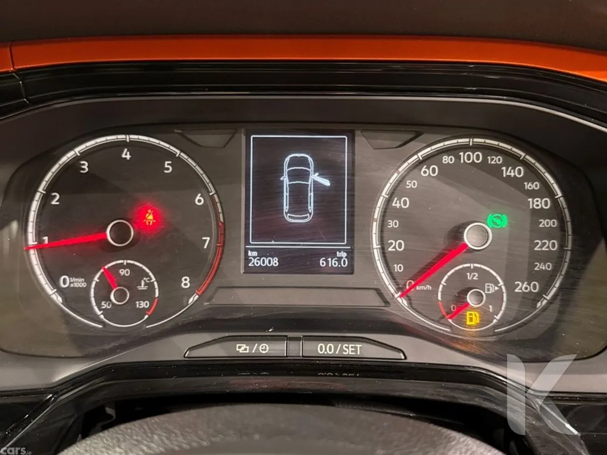 Volkswagen Polo Hatchback, Petrol, 2021, Orange