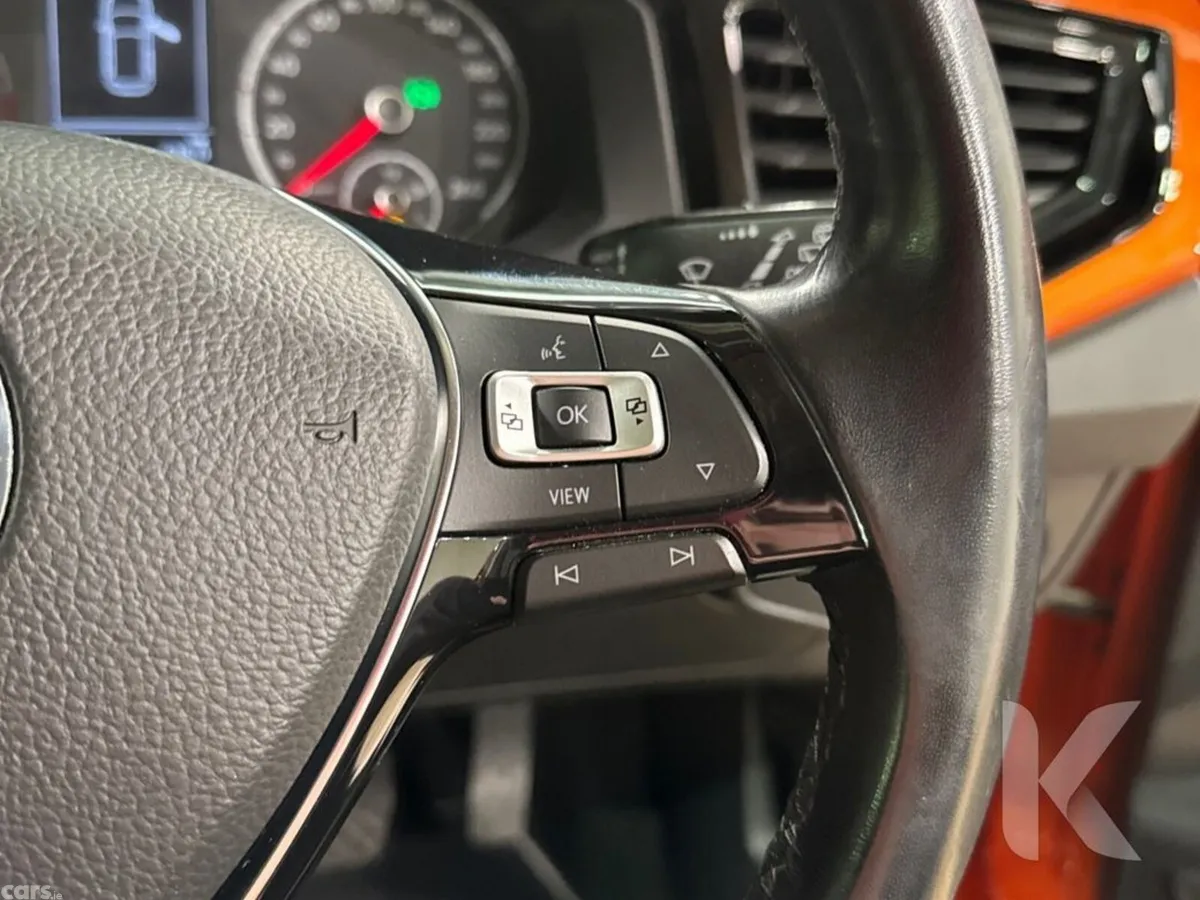 Volkswagen Polo Hatchback, Petrol, 2021, Orange