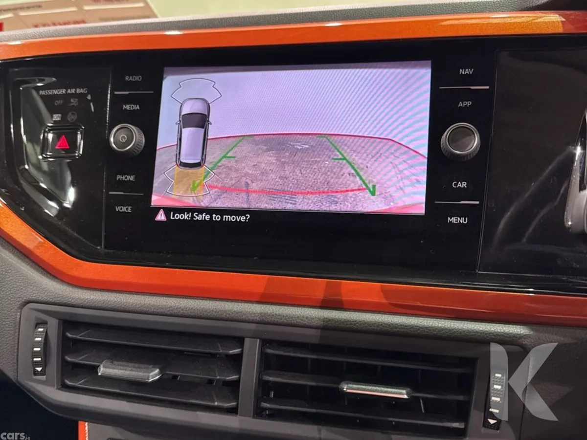 Volkswagen Polo Hatchback, Petrol, 2021, Orange