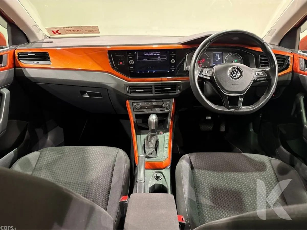 Volkswagen Polo Hatchback, Petrol, 2021, Orange