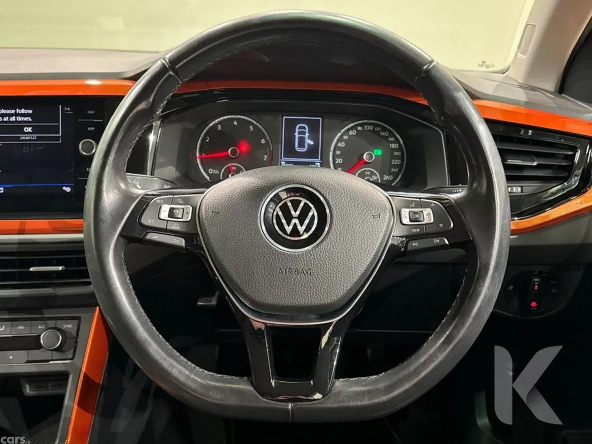 Volkswagen Polo Hatchback, Petrol, 2021, Orange