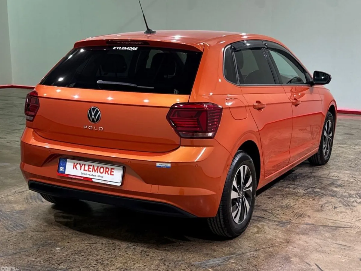 Volkswagen Polo Hatchback, Petrol, 2021, Orange