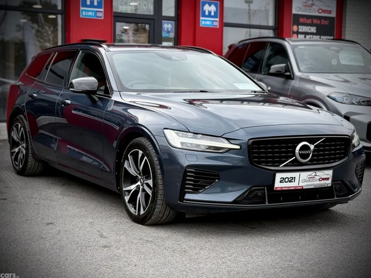 Volvo V60 Estate, Petrol Hybrid, 2021, Blue