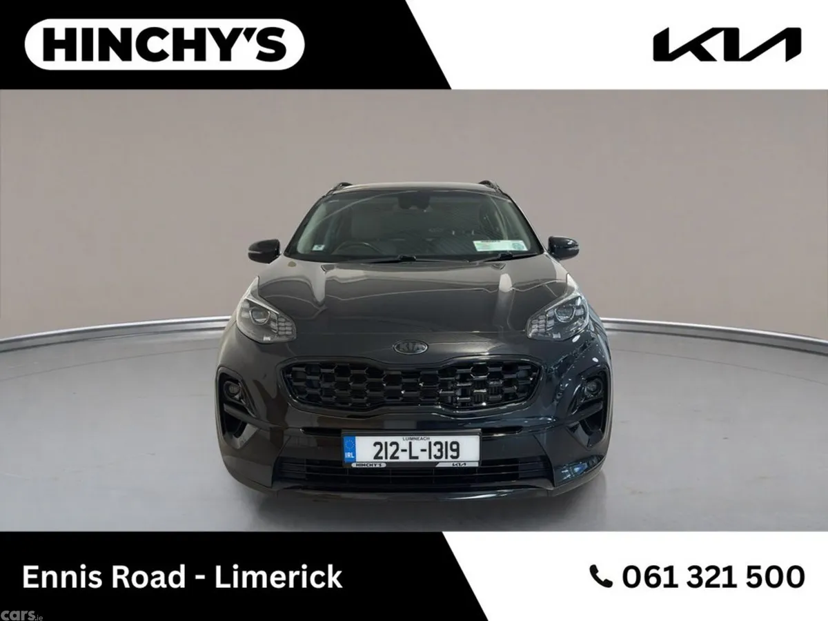 Kia Sportage MPV, Diesel Hybrid, 2021, Black