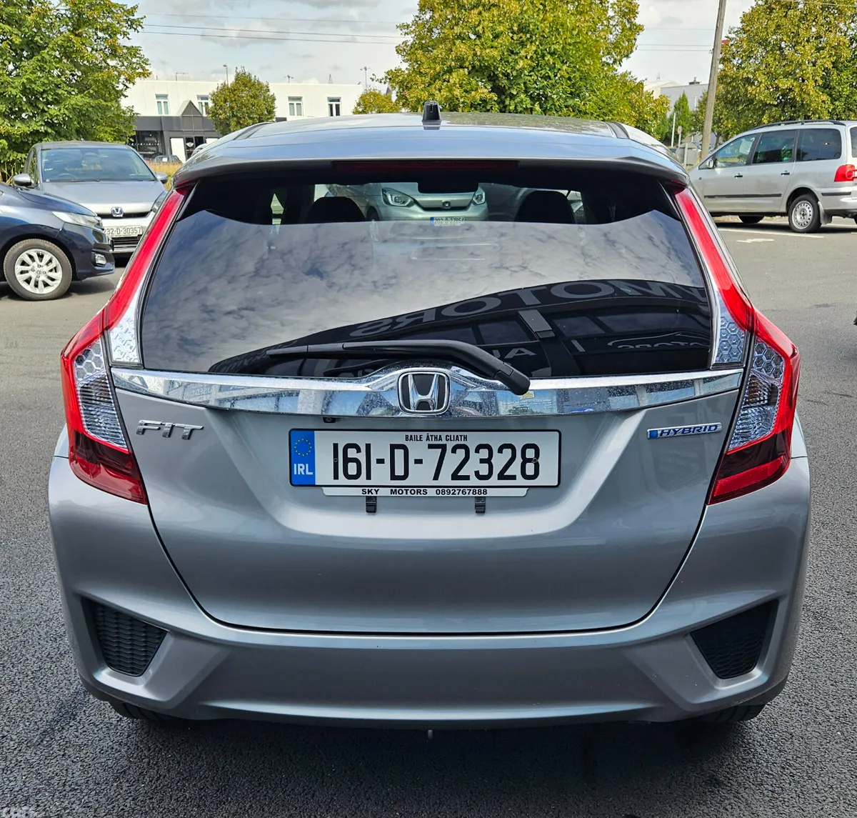 Honda Fit Hatchback, Petrol Hybrid, 2016, Silver