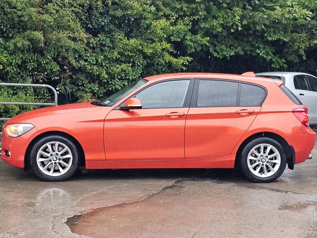 BMW 1-Series Hatchback, Petrol, 2015, Orange