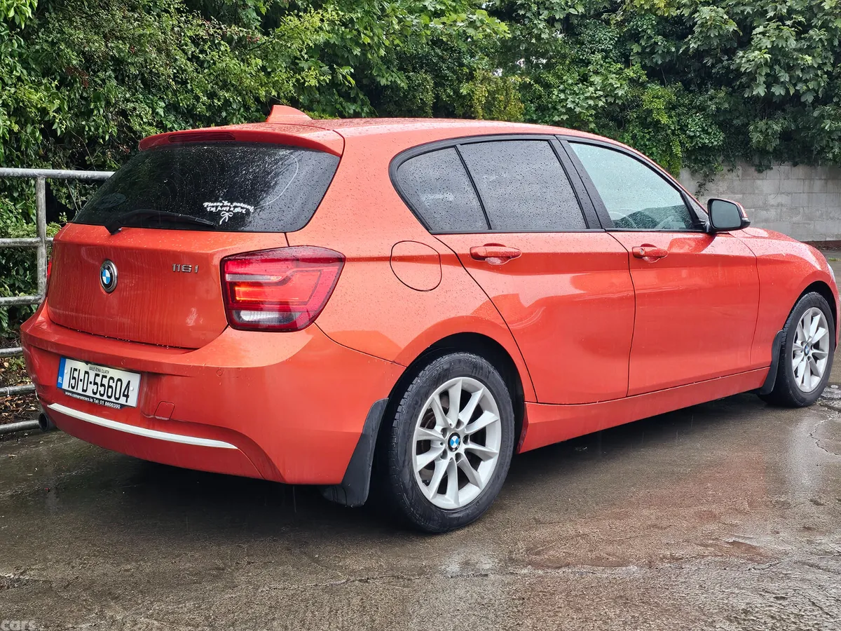 BMW 1-Series Hatchback, Petrol, 2015, Orange