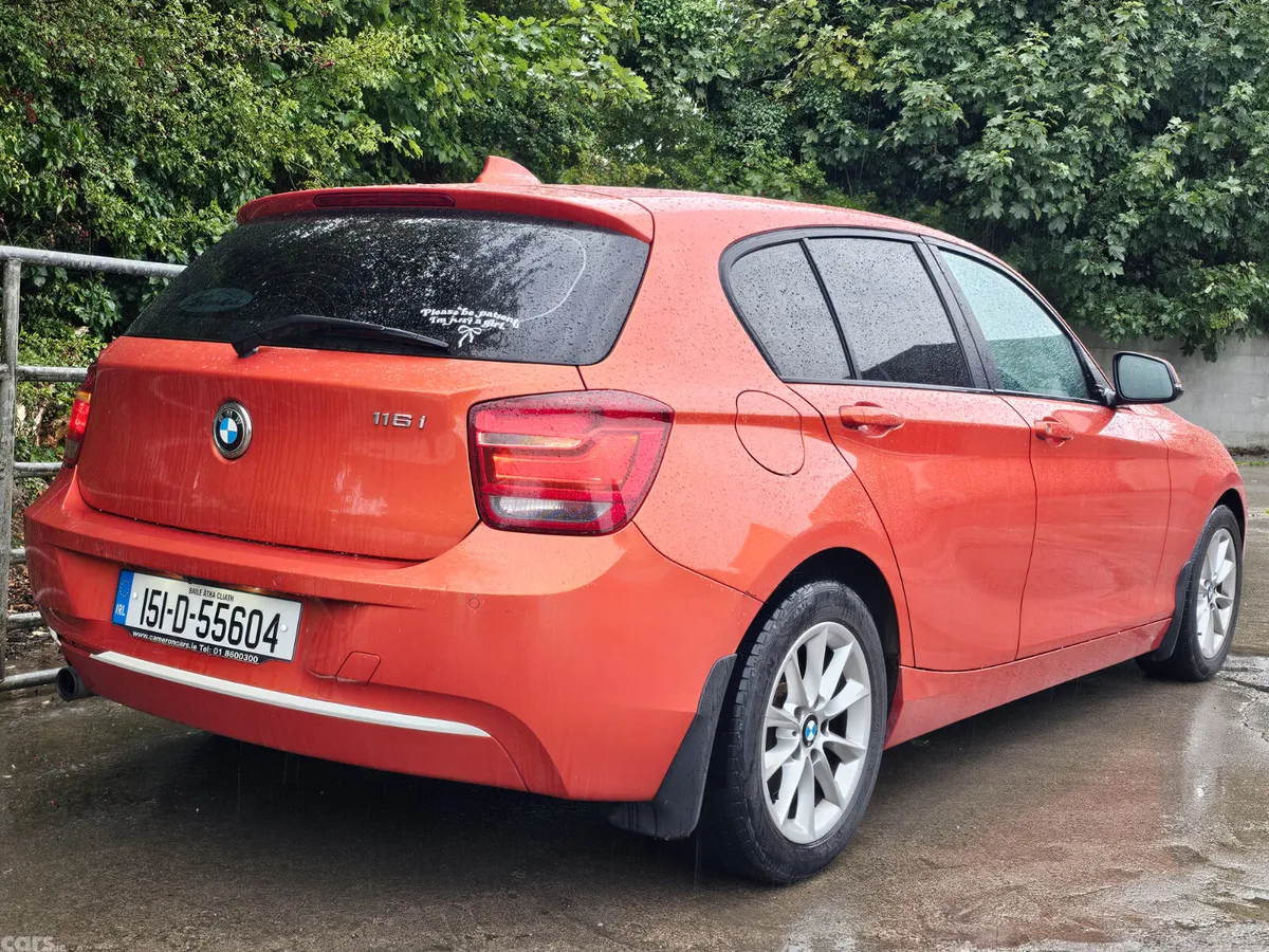 BMW 1-Series Hatchback, Petrol, 2015, Orange