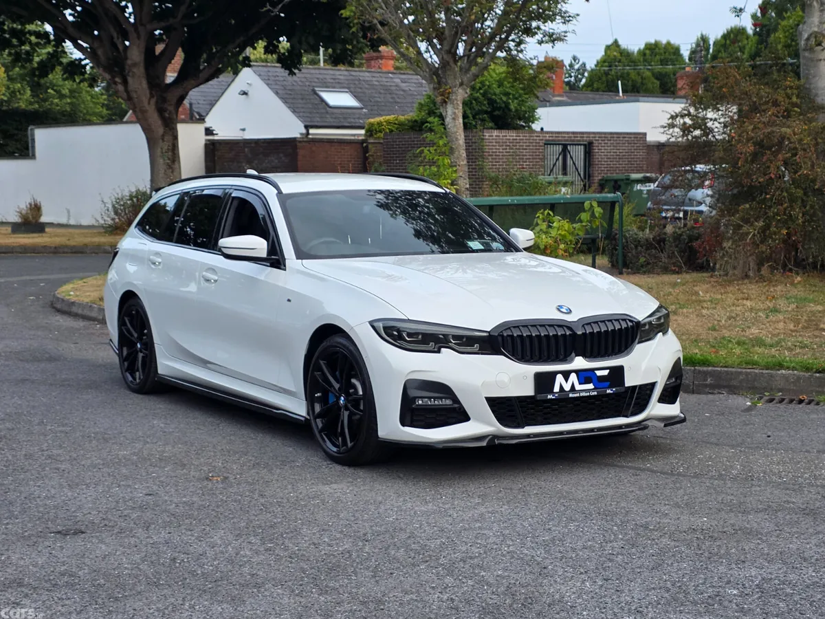 BMW 3-Series Estate, Petrol Plug-in Hybrid, 2021, White