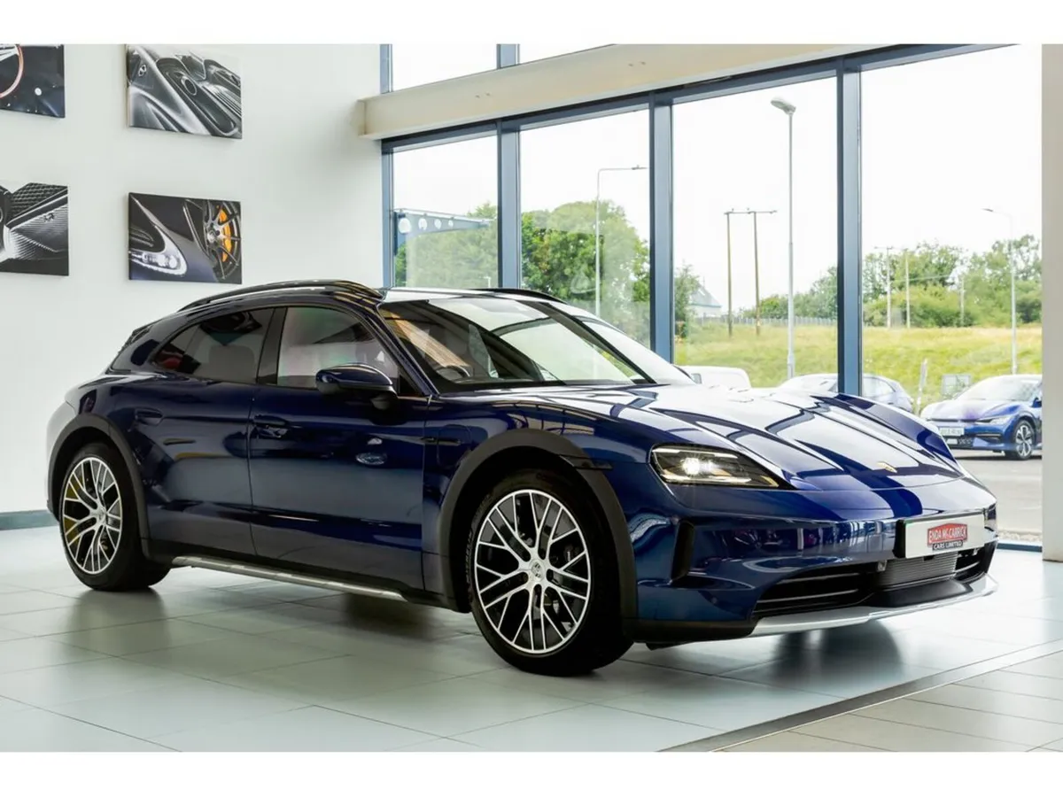Porsche Taycan Estate, Electric, 2024, Blue