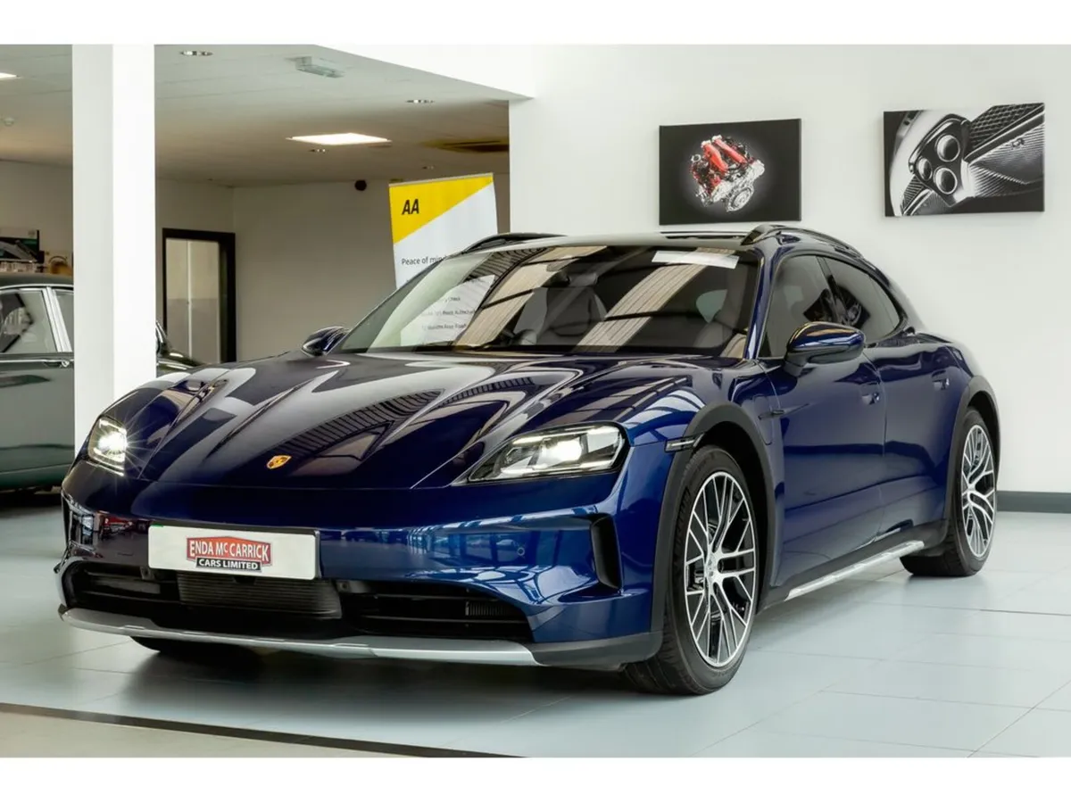 Porsche Taycan Estate, Electric, 2024, Blue